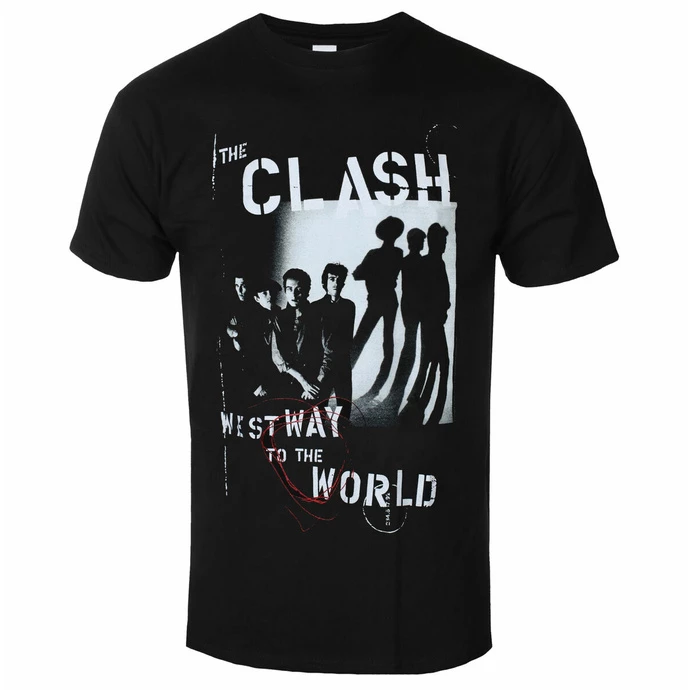 Men's T-shirt Clash - Westway To The World - BLACK - ROCK OFF 3 Men's T-shirt Clash - Westway To The World - BLACK - ROCK OFF