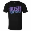 Men's T-shirt Deep Purple - Hush - BLACK - ROCK OFF