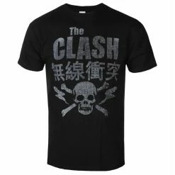 Men's T-shirt Clash - Skull & Crossbone - BLACK - ROCK OFF