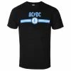 Men's T-shirt AC/DC - Blue Logo & Stripe - BL - ROCK OFF -Cheap Gothic & Punk Shop fss024