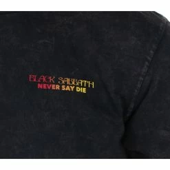 Men's T-shirt Lakai X BLack Sabbath - Never Say Die - Gunmetal Heather -Cheap Gothic & Punk Shop g036