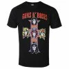 T-shirt Metal Men's Guns N' Roses - Vintage Cross - ROCK OFF -Cheap Gothic & Punk Shop g051