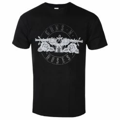 T-shirt Metal Men's Guns N' Roses - Circle Logo Diamante - ROCK OFF