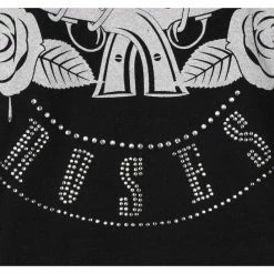 T-shirt Metal Men's Guns N' Roses - Circle Logo Diamante - ROCK OFF -Cheap Gothic & Punk Shop g065