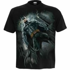 Men's T-shirt Spiral - Batman - CALL OF THE KNIGHT - Black