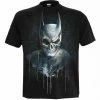 Men's T-shirt SPIRAL - Batman - NOCTURNAL - Black -Cheap Gothic & Punk Shop g409m101 81