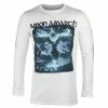Men's T-shirt Long Sleeve AMON AMARTH - RAVEN'S FLIGHT - WHITE - PLASTIC HEAD