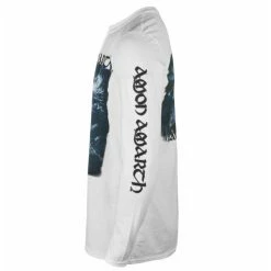 Men's T-shirt Long Sleeve AMON AMARTH - RAVEN'S FLIGHT - WHITE - PLASTIC HEAD -Cheap Gothic & Punk Shop gfdf025