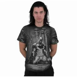 Men's T-shirt SPIRAL - Batman - VENGEANCE WRAP - Black -Cheap Gothic & Punk Shop h44i0kzh