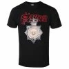 T-shirt Metal Men's Saxon - STRONG ARM OF THE LAW - PLASTIC HEAD -Cheap Gothic & Punk Shop jvd053