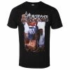 T-shirt Metal Men's Saxon - CRUSADER - PLASTIC HEAD -Cheap Gothic & Punk Shop jvd060
