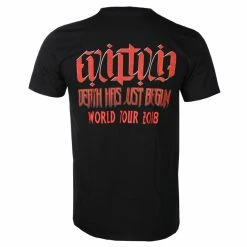 T-shirt Metal Men's Anthrax - Evil King World Tour 2018 - ROCK OFF -Cheap Gothic & Punk Shop k010