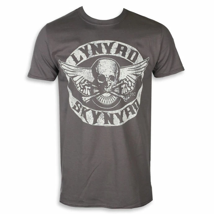 T-shirt Metal Men's Lynyrd Skynyrd - BIKER PATCH - PLASTIC HEAD 3 T-shirt Metal Men's Lynyrd Skynyrd - BIKER PATCH - PLASTIC HEAD