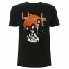 T-shirt Metal Men's Led Zeppelin - Orange Circle - NNM -Cheap Gothic & Punk Shop lz orange circle black tee lzetsbora001