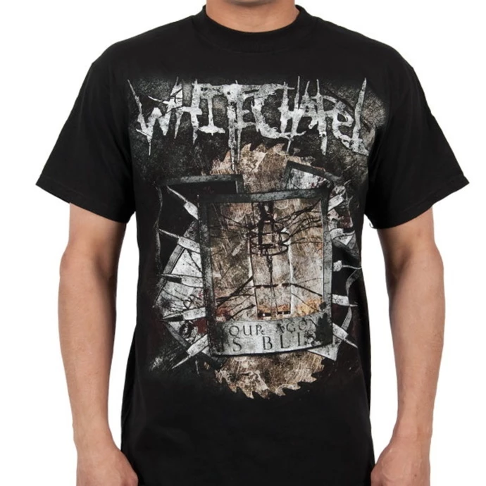 T-shirt Metal Men's Whitechapel - Agony Is Bliss (Broken Glass) - INDIEMERCH 3 T-shirt Metal Men's Whitechapel - Agony Is Bliss (Broken Glass) - INDIEMERCH