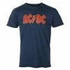 Men's T-shirt AC/DC - Logo - Snow Wash - ROCK OFF 2 Men's T-shirt AC/DC - Logo - Snow Wash - ROCK OFF -Cheap Gothic & Punk Shop modre 008