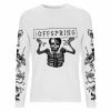 Men's T-shirt Long Sleeve The Offspring - Skeletons - White