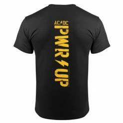 Men's T-shirt AC / DC - PWR 012 -Cheap Gothic & Punk Shop pol pl koszulka AC DC PWR UP AMPLIFER 200455 1
