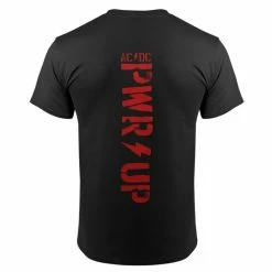Men's T-shirt AC / DC - PWR 004 -Cheap Gothic & Punk Shop pol pl koszulka AC DC PWR UP BAND 200444 1