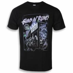 T-shirt Metal Men's Guns N' Roses - Sunset Boulevard - ROCK OFF