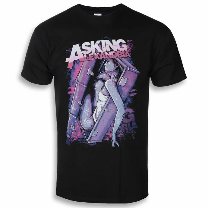T-shirt Metal Men's Asking Alexandria - Coffin Girl - ROCK OFF 3 T-shirt Metal Men's Asking Alexandria - Coffin Girl - ROCK OFF