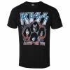 Unisex T-shirt Kiss - Alive In '77 - BL - ROCK OFF -Cheap Gothic & Punk Shop qqa026