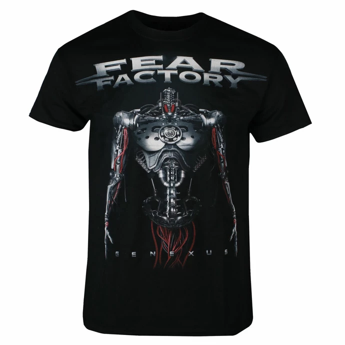 Men's T-shirt FEAR FACTORY - GENEXUS - TOUR STOCK - PLASTIC HEAD 3 Men's T-shirt FEAR FACTORY - GENEXUS - TOUR STOCK - PLASTIC HEAD