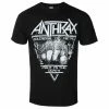 Men's T-shirt Anthrax - Soldier Of Metal - BLACK - ROCK OFF -Cheap Gothic & Punk Shop qw014
