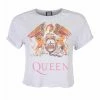 Women's T-shirt (top) QUEEN - COLOUR CREST - PURPLE PHAZE - AMPLIFIED -Cheap Gothic & Punk Shop s30g103pinkf