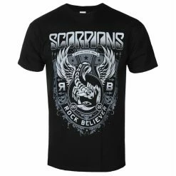 Men's T-shirt Scorpions - Rock Believer Ornaments - Black