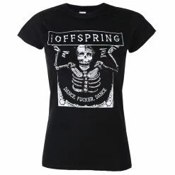 T-shirt Women The Offspring - Dance Fucker Dance - Black