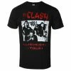 Men's T-shirt Clash - Sandinista Tour - BLACK - ROCK OFF -Cheap Gothic & Punk Shop saa025