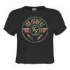Women's T-shirt (top) FOO FIGHTERS - AIR - CHARCOAL - AMPLIFIED -Cheap Gothic & Punk Shop saw005