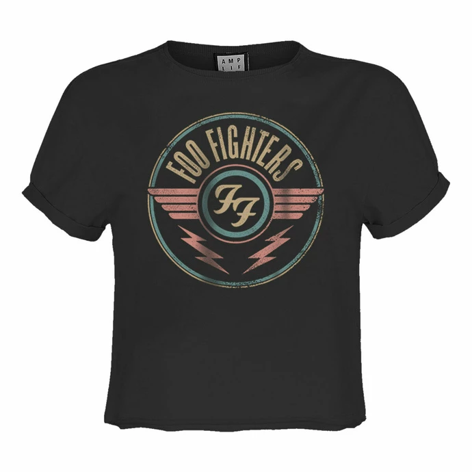 Women's T-shirt (top) FOO FIGHTERS - AIR - CHARCOAL - AMPLIFIED 3 Women's T-shirt (top) FOO FIGHTERS - AIR - CHARCOAL - AMPLIFIED
