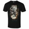 Men's T-shirt Johnny Cash - Guitar Song Titles - BLACK - ROCK OFF -Cheap Gothic & Punk Shop saw h011