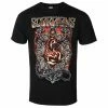 Men's T-shirt Scorpions - Crest In Chains - Black -Cheap Gothic & Punk Shop say006