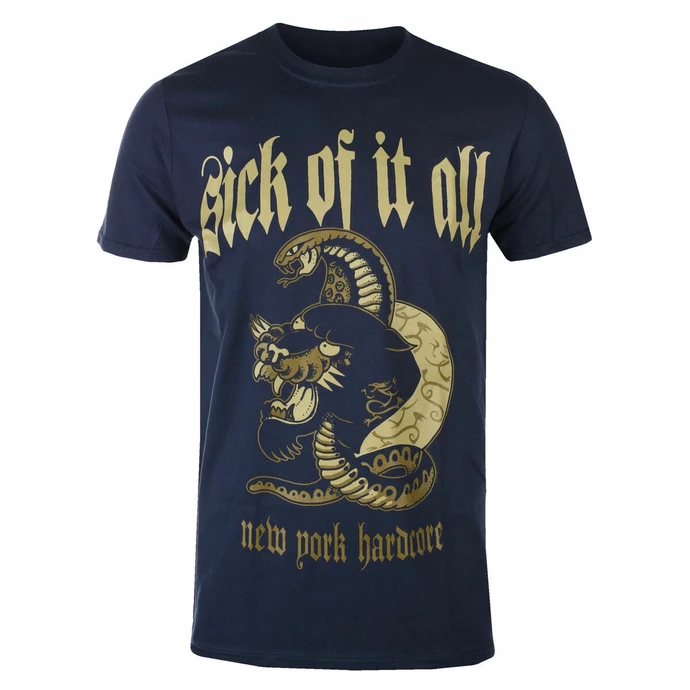 Men's T-shirt SICK OF IT ALL - PANTHER - NAVY - PLASTIC HEAD 3 Men's T-shirt SICK OF IT ALL - PANTHER - NAVY - PLASTIC HEAD
