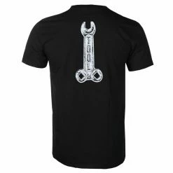 Men's T-shirt TOOL - WRENCH - BLACK - PLASTIC HEAD -Cheap Gothic & Punk Shop sds 008