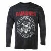 Men's Long-sleeved T-shirt Ramones - Presidential Seal - Black - ROCK OFF -Cheap Gothic & Punk Shop ss018