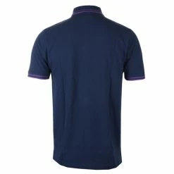 Men's T-shirt Black Sabbath - Wavy Logo - NAVY Polo -Cheap Gothic & Punk Shop ssa 016