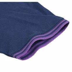 Men's T-shirt Black Sabbath - Wavy Logo - NAVY Polo -Cheap Gothic & Punk Shop ssa 018