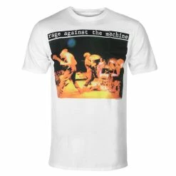 Men's T-shirt Rage Against The Machine - Anger Gift - White