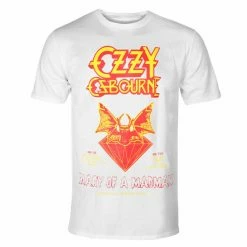 Men's T-shirt DIAMOND X OZZY OSBOURNE - Diary Of A Madman - White