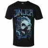 Men's T-shirt JINJER - Gasmask Skull - NAPALM RECORDS -Cheap Gothic & Punk Shop uzutz026