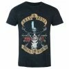 Men's T-shirt Guns N' Roses - Appetite Washed - BL Dip-Dye - ROCK OFF -Cheap Gothic & Punk Shop wa001
