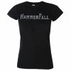Metal T-Shirt Women's Hammerfall - HF-Logo - ART WORX -Cheap Gothic & Punk Shop wf7 19