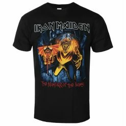 Men's T-shirt Iron Maiden - NOTB Eddie Panel Burst - BLACK - ROCK OFF