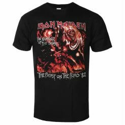 Men's T-shirt Iron Maiden - NOTB The Beast He The Road - BLACK - ROCK OFF