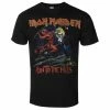 Men's T-shirt Iron Maiden - NOTB Run To The Hills Distress - BLACK - ROCK OFF -Cheap Gothic & Punk Shop witchful thinking sticker pack b017