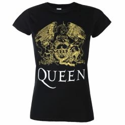 Women's T-shirt Queen - Crest - ROCK OFF